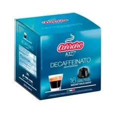 Кофе в капсулах Carraro Decaffeinato, 16 капсул Dolce Gusto
