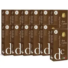 Кофе Don Carlos Espresso Bar, 120 капсул Nespresso