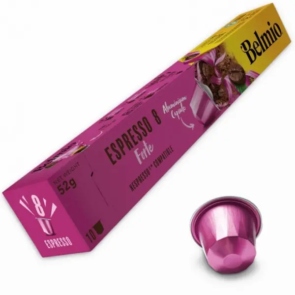Кофе в капсулах Belmio Espresso Forte, 10 капсул Nespresso