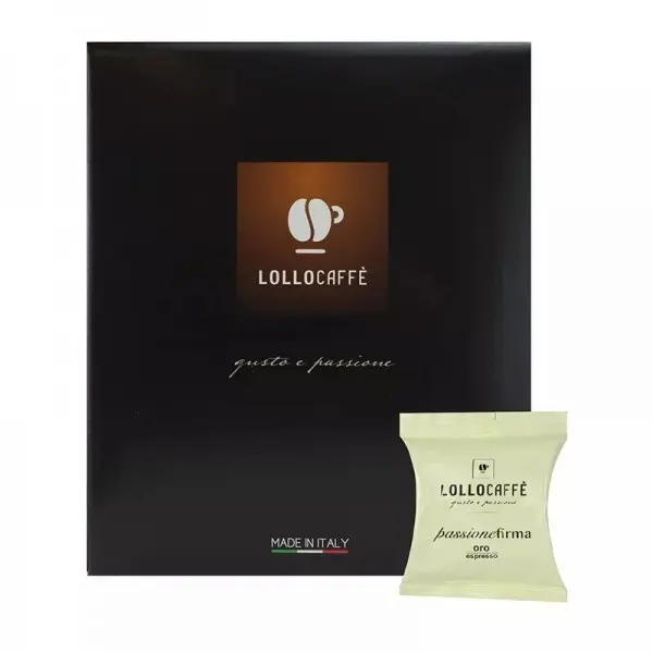 Кофе в капсуле LolloCaffe Miscela Oro Espresso, 1 капсула Lavazza Firma