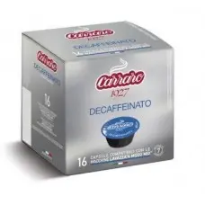 Кофе в капсулах Carraro Decaffeinato, 16 капсул Lavazza A Modo Mio