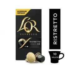 Кава в капсулах L'OR Ristretto - 10 капсул