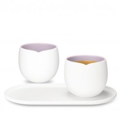Набір чашок Origin Lavander Lungo LE (2шт.) + Tray (1 шт.) Nespresso