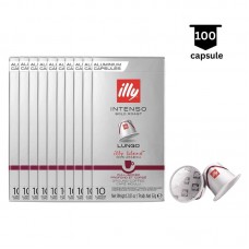 Кава в капсулах Illy Intenso Lungo, 100 капсул Nespresso