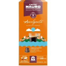 Кофе Caffe Mauro Avvolgente bilanciato e corposo, 10 капсул ALU nespresso