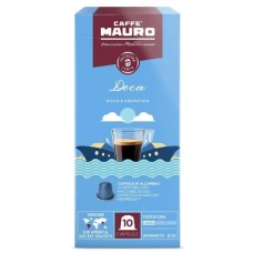 Кофе Caffe Mauro Deca ricco e aromatico, 10 капсул ALU nespresso