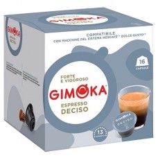 Кава в капсулах Gimoka Deciso, 16 капсул Dolce Gusto