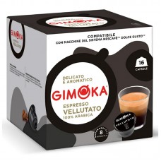 Кофе в капсулах Gimoka Vellutato, 16 капсул Dolce Gusto