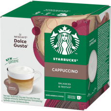 Кофе в капсулах Starbucks Cappuccino, 6+6 капсул Dolce Gusto
