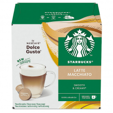 Кофе в капсулах Starbucks Latte Macchiato, 6+6 капсул Dolce Gusto