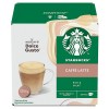 Кофе в капсулах Starbucks Caffe Latte, 12 капсул Dolce Gusto 
