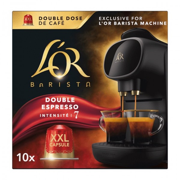 Кофе LOR Double Espresso, 10 капсул LOR Barista XXL