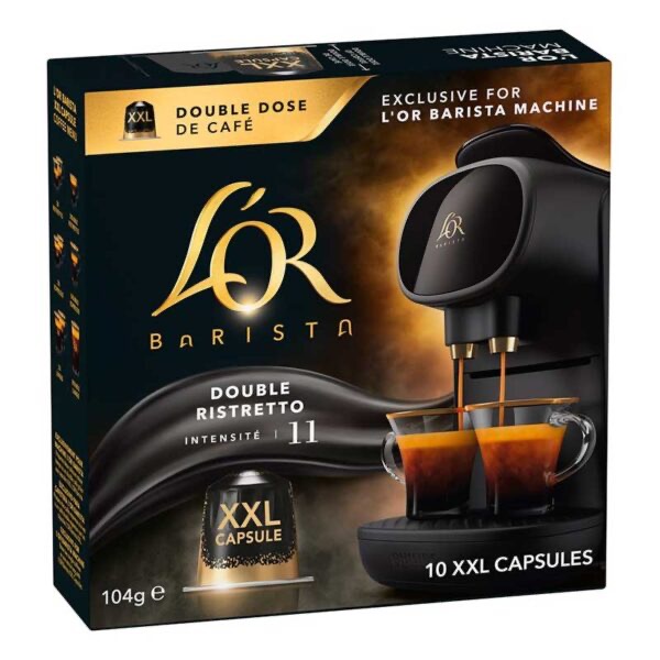 Кава LOR Double Ristretto, 10 капсул LOR Barista XXL
