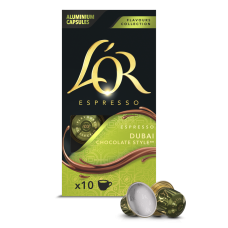 Кофе LOR Espresso Dubai Chocolate, 10 капсул Nespresso