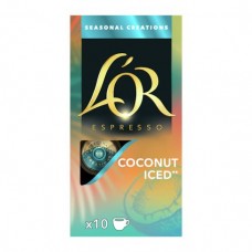 Кава в капсулах LOR Espresso Coconut Iced, 10 капсул Nespresso