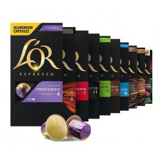 Набір LOR Collection кава в капсулах 10 смакiв / 100 капсул, Nespresso