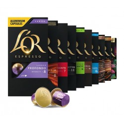 Набoр LOR Collection кофе в капсулах 10 вкусов / 100 капсул, Nespresso