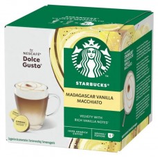 Кофе в капсулах Starbucks Madagascar Vanilla Macchiato, 6+6 капсул Dolce Gusto