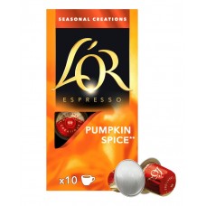 Кава LOR Espresso Pumpkin Spice, 10 капсул Nespresso