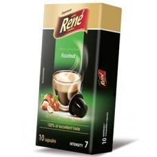 Кофе в капсулах Rene Hazelnut, 10 капсул Nespresso