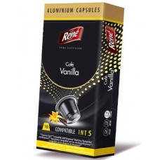 Кофе в капсулах Rene Vanilla, 10 капсул Nespresso Alu