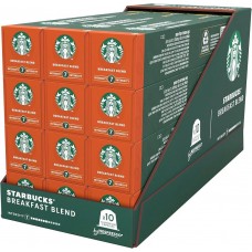 Кава в капсулах Starbucks Breakfast Blend, 120 капсул Nespresso