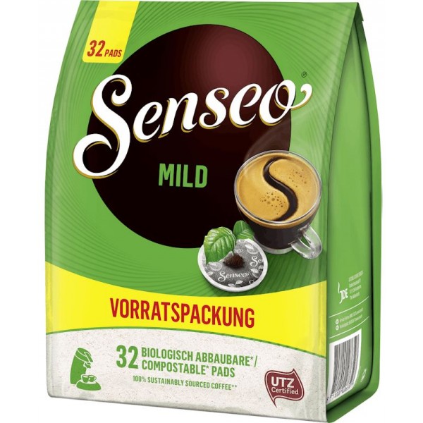Кофе в чалдах Senseo Mild, 32 шт. Philips Senseo 62 мм