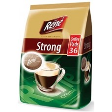 Кава в чалдах Rene Strong, 36 шт. Philips Senseo 62 мм