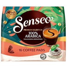 Кофе в чалдах Senseo Premium Selektion 100% Arabica, 16 шт. Philips Senseo 62 мм
