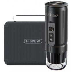 Hibrew H4C Explorer чорна – портативна кавоварка на акумуляторі, 3 в 1
